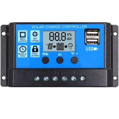 CONTROL DE CARGA SOLAR 30A 12-24V