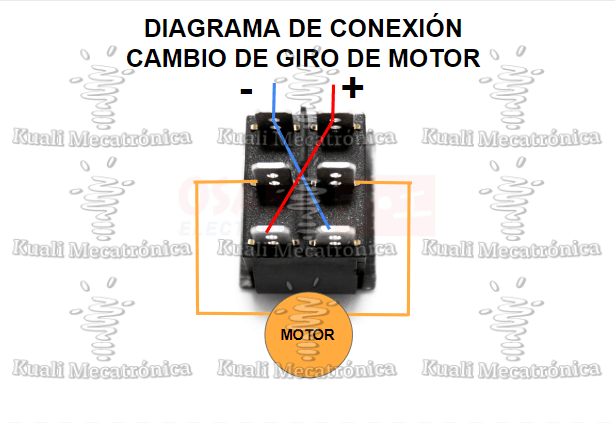SWR24 SW BALANCIN 6 PIN GDE ROJO - Image 2