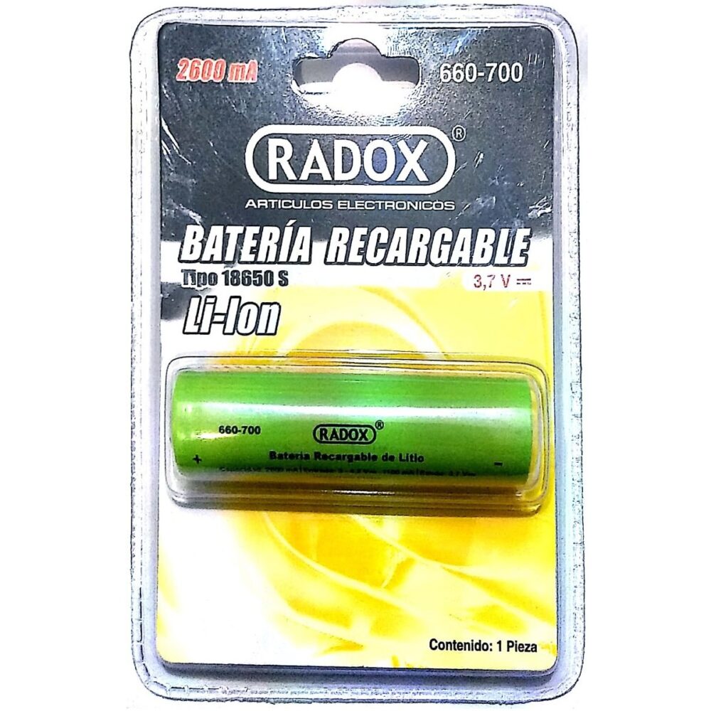 Bateria Pila Recargable Aaa Ni-Mh Radox 660-681