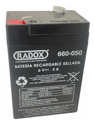 BATERIA 6V 4A