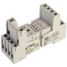 TYPE GZT4 RELPOL BASE PARA RELEVADOR 14 PIN 6A 300VAC