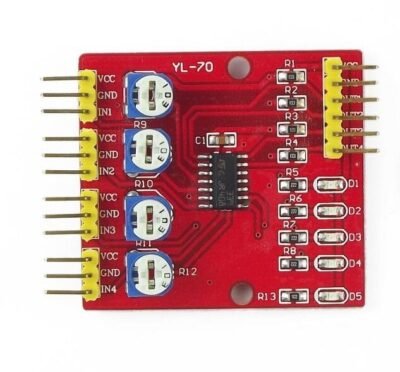 MODULO ROBOT SUMO INFRARROJO C/4 SENSORES (ACCS9)