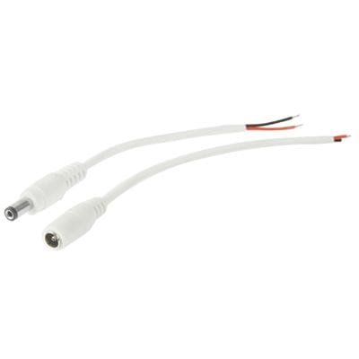 PLUG Y JACK BLANCO 15CM