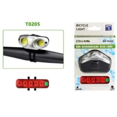 LUZ DE BICICLETA RECARGABLE USB