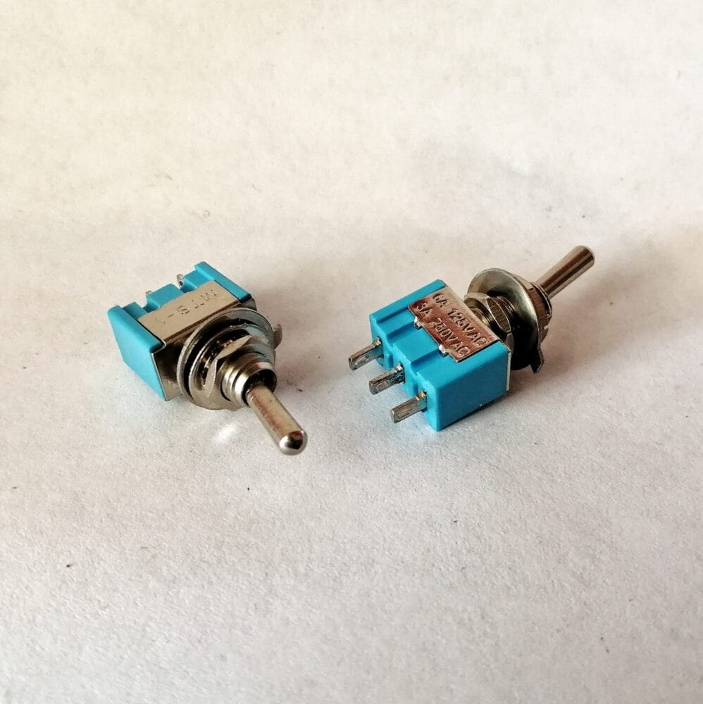 SW DE PALANCA 1 TIRO 3 PIN ON-ON