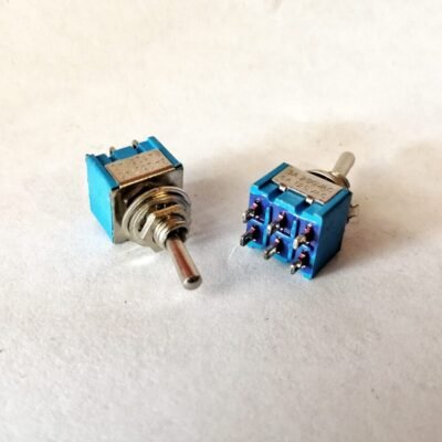 SW DE PALANCA 1 TIRO 6 PIN ON-OFF