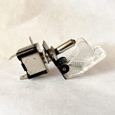 SW DE PALANCA CON CUBIERTA DE SEGURIDAD E INDICADOR LED