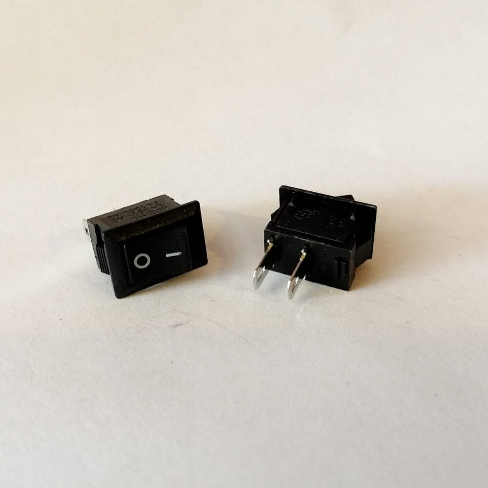 SW ROCKER ON-OFF CHICO 2 PIN