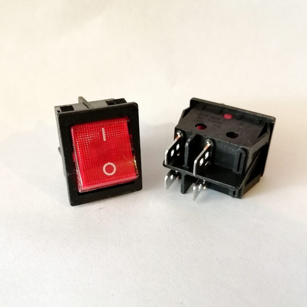 SWITCH ROCKER ON-OFF 4 PIN 30AMP – Kuali Mecatrónica