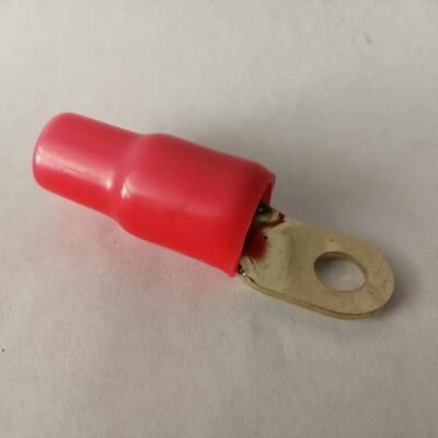 TERMINAL AUTOMOTRIZ DE ANILLO CAL 0 ROJA TORNILLO 5/16