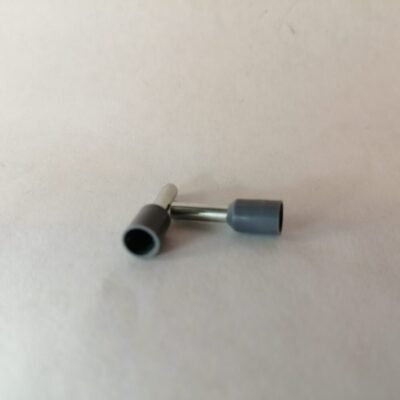 TERMINAL FERRUL 2.5MM X 8MM GRIS OSCURO CAL.16