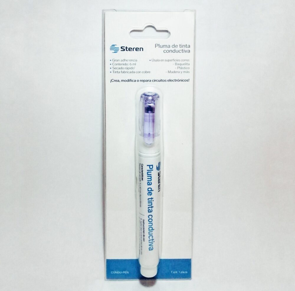 PLUMA DE TINTA CONDUCTIVA A BASE DE COBRE
