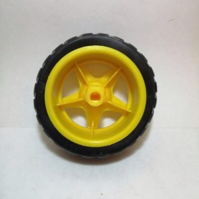 RUEDA DE PLASTICO AMARILLA - Image 3