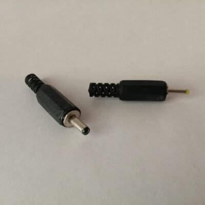 PLUG DE ALIMENTACION 2.5MM PUNTA AMARILLA