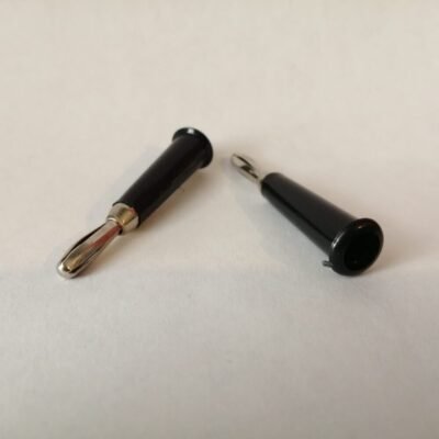 PLUG PARA SOLDAR TIPO BANANA NEGRO
