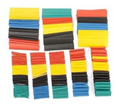 TERMOFIT PAQUETE 328 PIEZAS THERMOFIT 8 TAMAÑOS (TUBO TERMORETRÁCTIL)