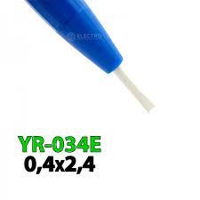 DESARMADOR CERAMICO PLANO 0.4X2.4MM