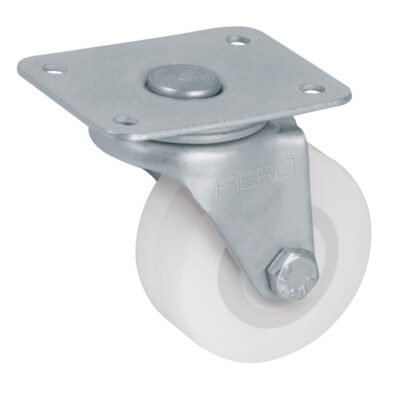 RODAJA DE POLIETILENO 2" PLACA GIRATORIA LLANTA