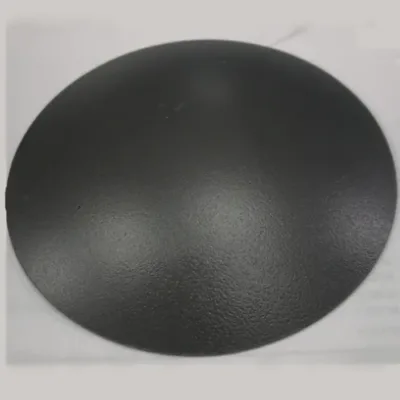 CUBREPOLVO PLASTICO NEGRO REDONDO SIN CEJA 5-7/8