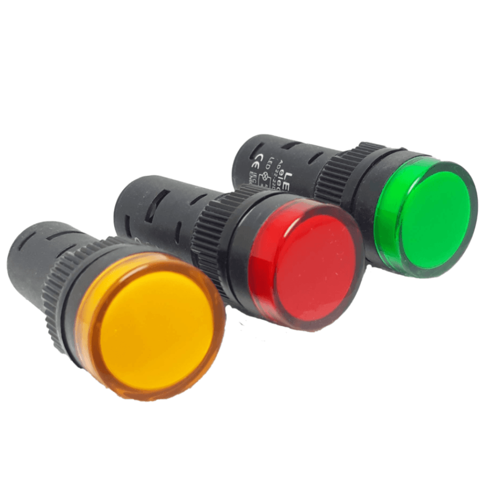 INDICADOR PILOTO LED 12-48V AC/DC 16MM