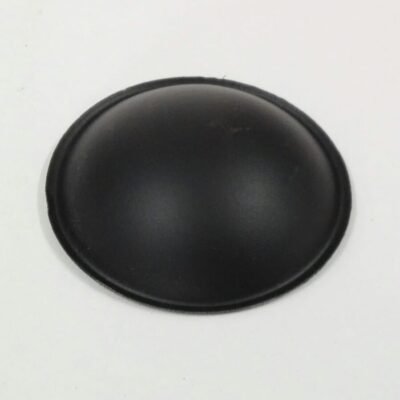 CUBREPOLVO DE CARTON NEGRO REDONDO LISO OPACO