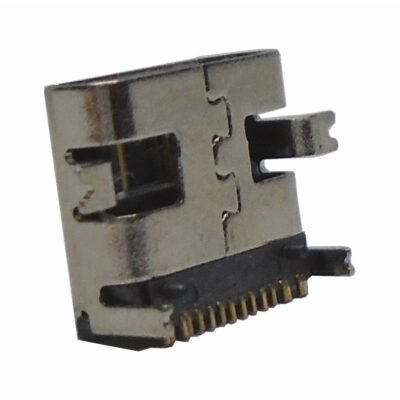 CENTRO DE CARGA TIPO C 12 PIN (4 PIN SMD CUERPO)