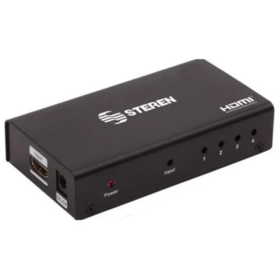 DIVISOR CON AMPLIFICADOR HDMI DE 4 PUERTOS