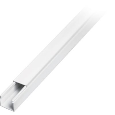 CANALETA DE 1 VIA 17X20MM CON ADHESIVO 2MTS