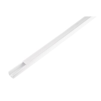 CANALETA DE 1 VIA 10X20MM CON ADHESIVO 2MTS