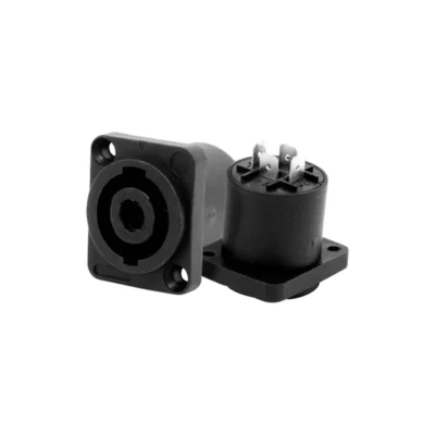 SPEAKON 4 PIN CUADRADO P/CHASIS