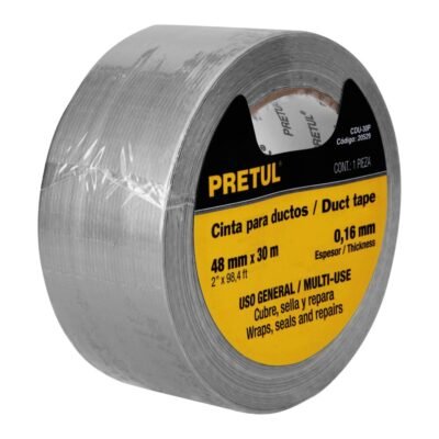 CINTA PARA DUCTOS PRETUL 30 METROS