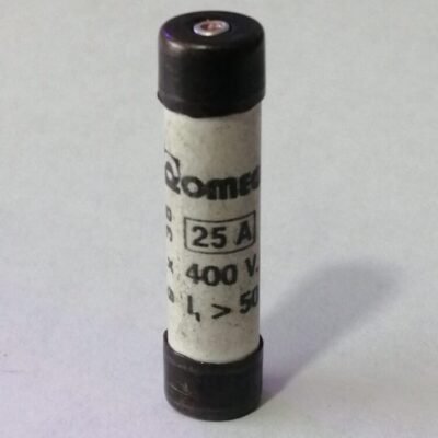 Fusible 10X38 GG 25A 400V CON INDICADOR DE FUSION