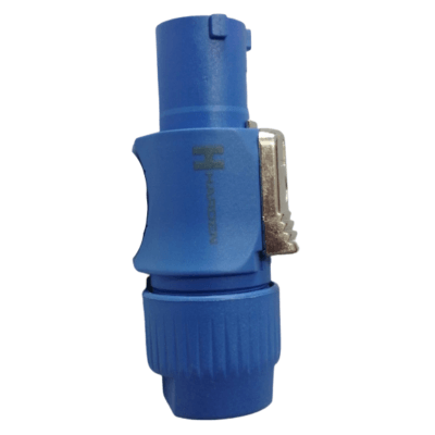 PLUG POWERCON AZUL 3 PIN - Image 2