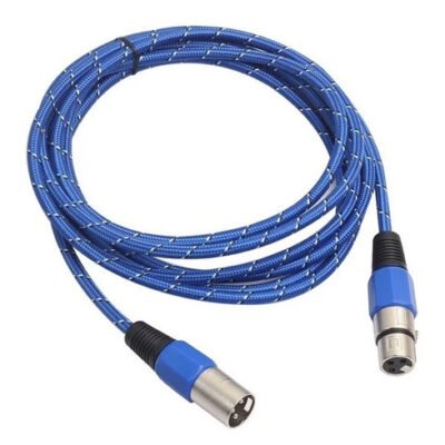 CABLE DE AUDIO CON PLUG A JACK TIPO CANNON 4.5MTS