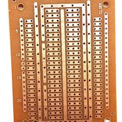 PLACA FENOLICA 5.5X7CM PERFORADA