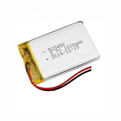 BATERIA RECARGABLE DE LITIO 3.7V 1000MAH