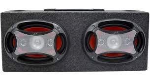 CAJON BAFLE DOBLE 6X9" 4 VIAS 4 OHM 750W