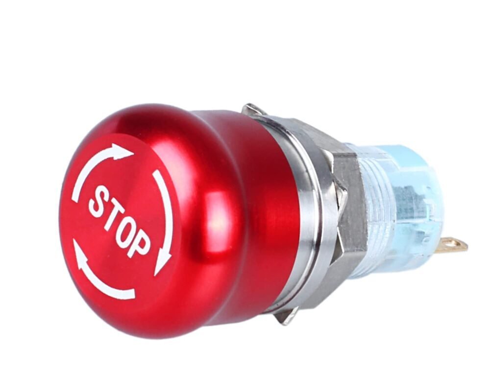 SWITCH PARO DE EMERGENCIA METAL