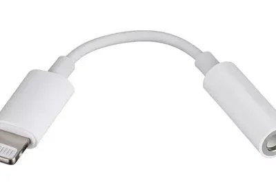 ADAPTADOR IPHONE LIGHTNING A AUXILIAR 3.5