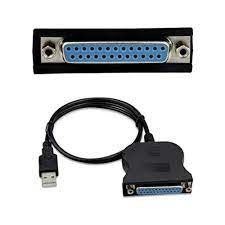 CABLE ADAPTADOR USB A PUERTO PARALELO DB25 IMPRESORAS WI.31