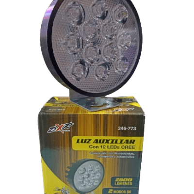 LUZ AUXILIAR 12 LEDS FIJO/STROBO 12V 2800 LUMENES