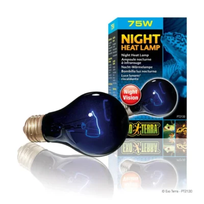 FOCO PARA REPTILES NIGHT HEAT LAMP 75W