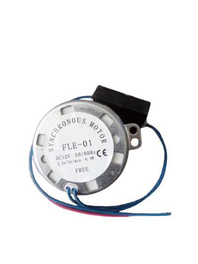 MOTOR SÍNCRONO PARA INCUBADORA CON LEVA 12V 2.5-3RPM - Image 2
