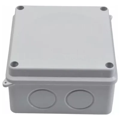 CAJA DE CONEXIONES 11X11X6.4CM DE PLASTICO
