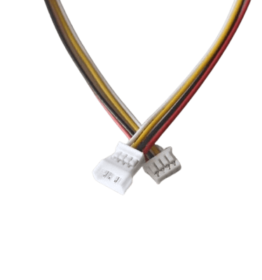 CONECTOR MINI HEMBRA/MACHO 4 PINES TIPO PITCH CON CABLE