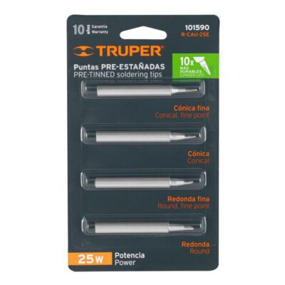 JUEGO DE 4 PUNTAS PARA CAUTIN CAU-25E TRUPER