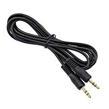 CABLE AUXILIAR 3.5MM 1.8MTS NEGRO