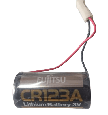 PILA CR123A FUJITSU LITHIUM 3V CON CONECTOR