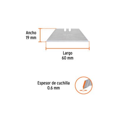 DISPENSADOR DE 5 CUCHILLAS PARA NAVAJA TRAPECIO