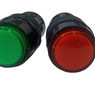 INDICADOR PILOTO LED 24V 16MM CORTO